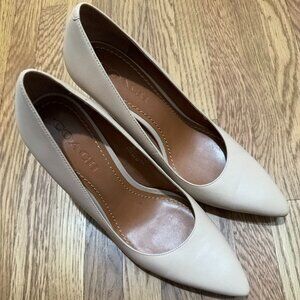 Coach Pumps - Beechwood Nude/Cream Color (4" Heels)